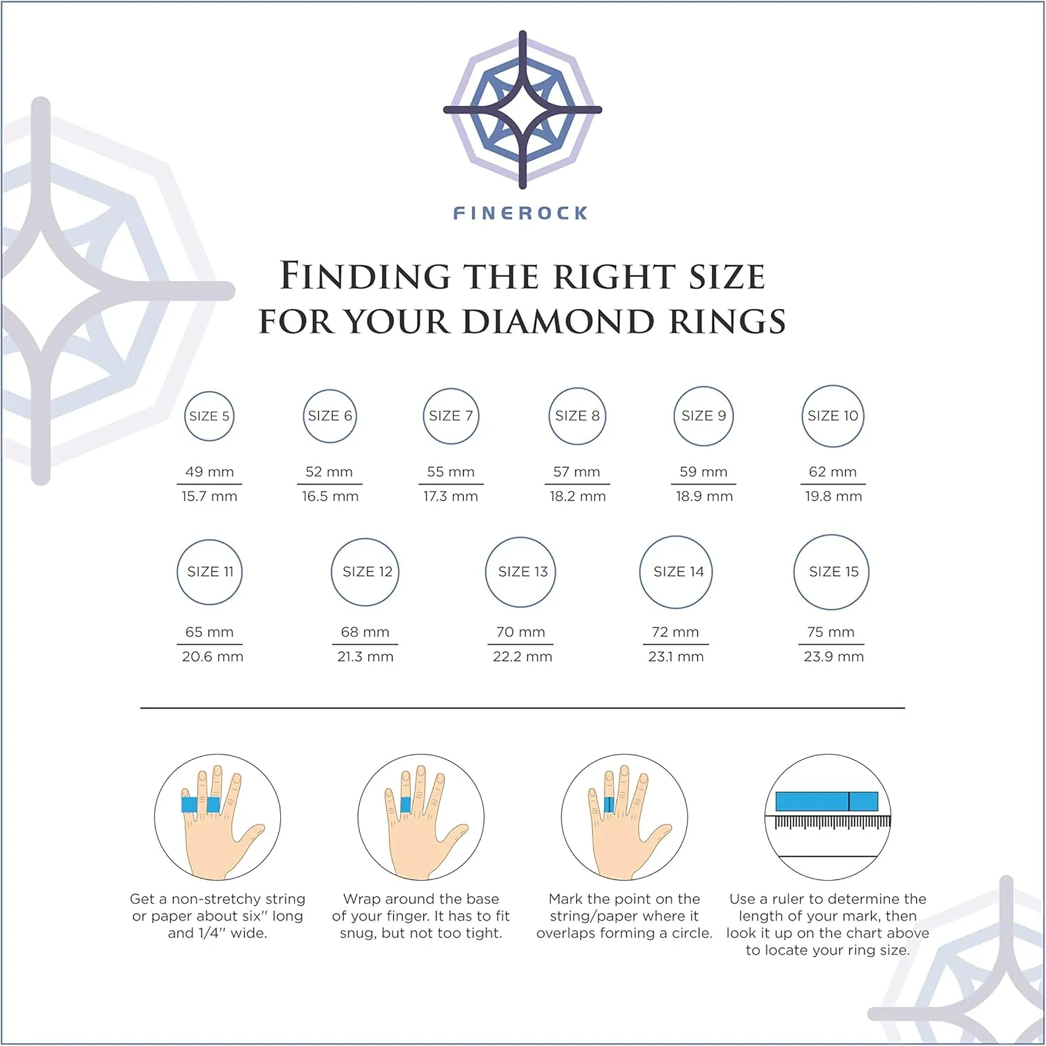 1/2 Carat Diamond Cluster Engagement Ring in 10K Gold (I1-I2 Clarity)