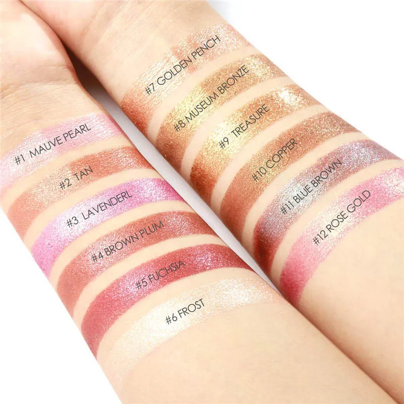 18 Colors Glitter Eyeshadow Powder Waterproof Loose Shimmer  Pigment