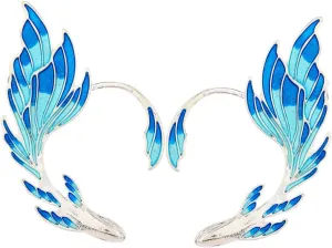 2Pcs Elf Ear Clip Earrings for Women Non Piercing Fairy Ear Wraps Costume Accessories for Birthday Christmas and Cosplay Events