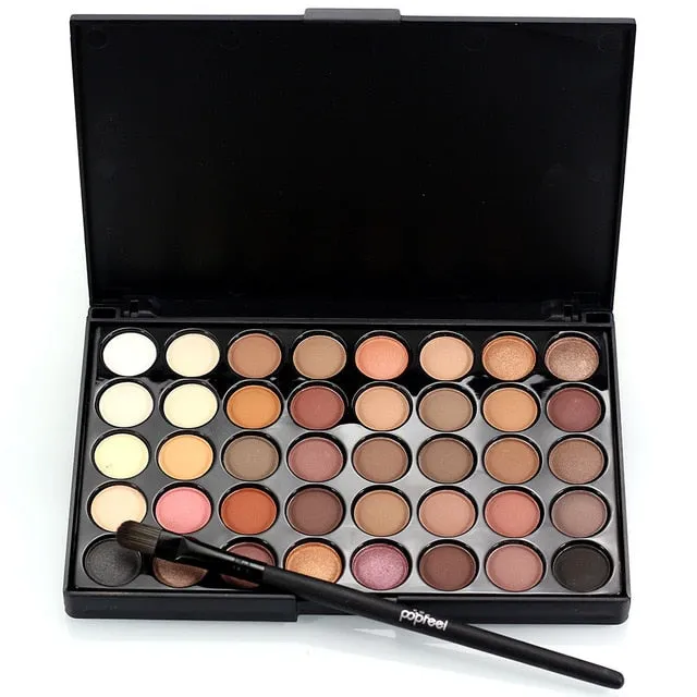 40 Colors Nude Mineral Matte Eyeshadow Palette