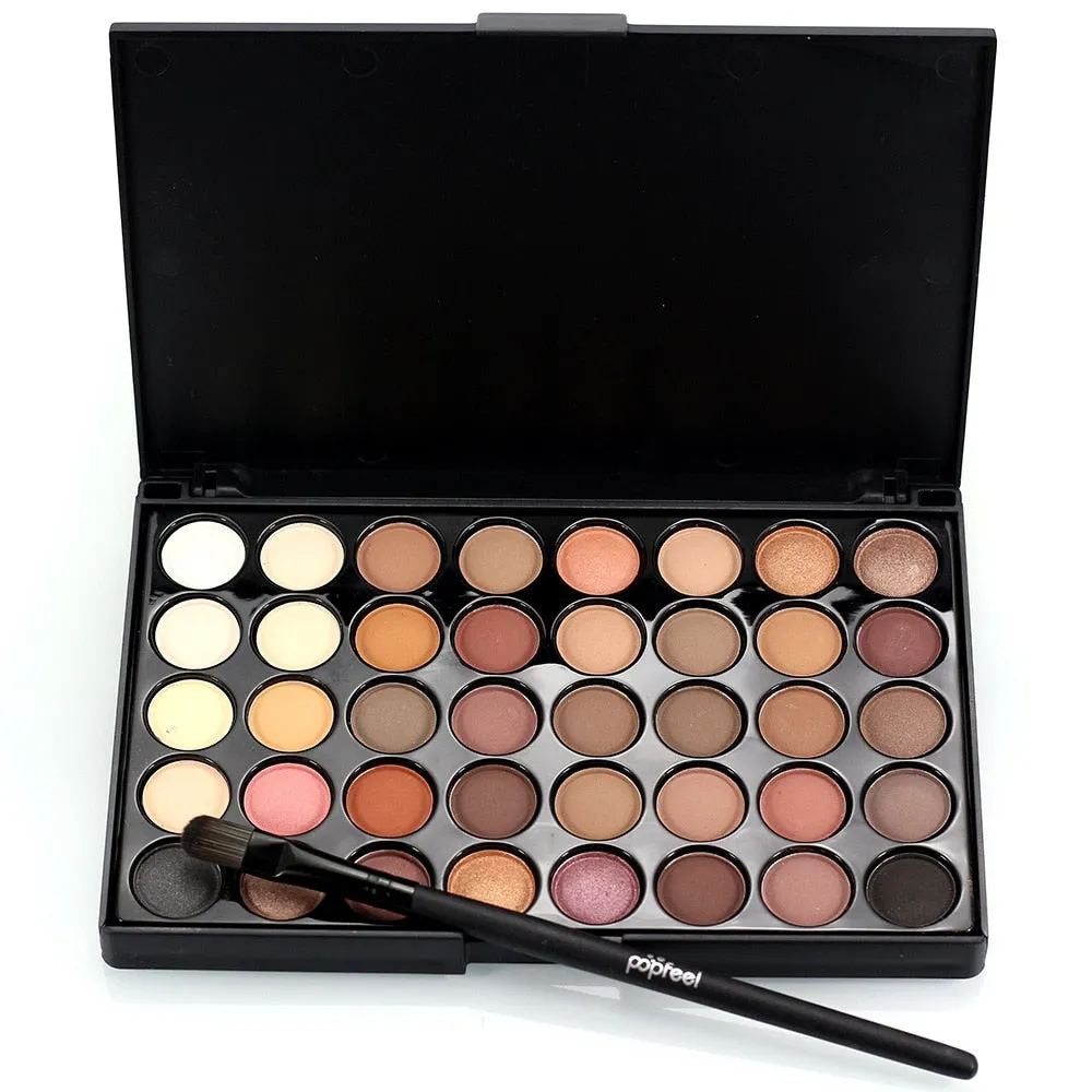 40 Colors Nude Mineral Matte Eyeshadow Palette