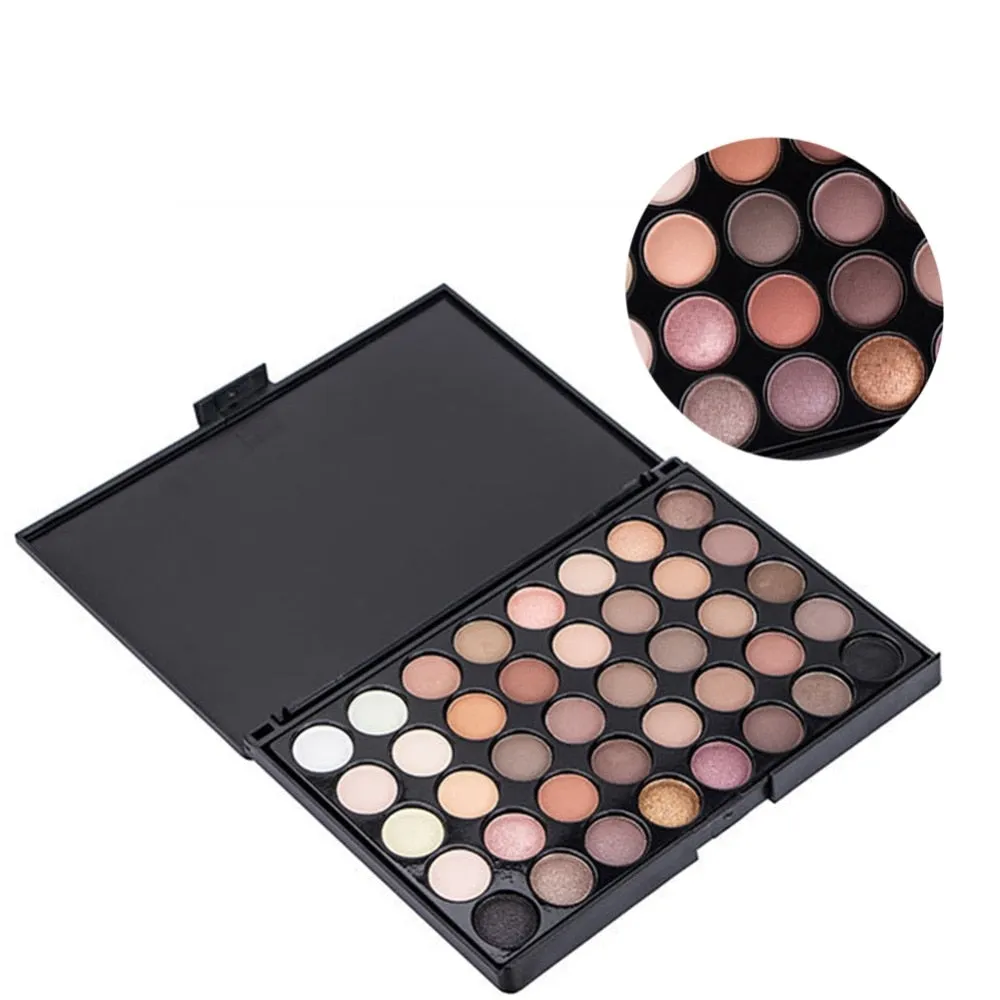 40 Colors Nude Mineral Matte Eyeshadow Palette