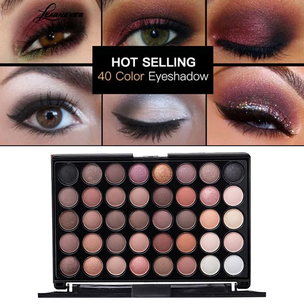 40 Colors Nude Mineral Matte Eyeshadow Palette