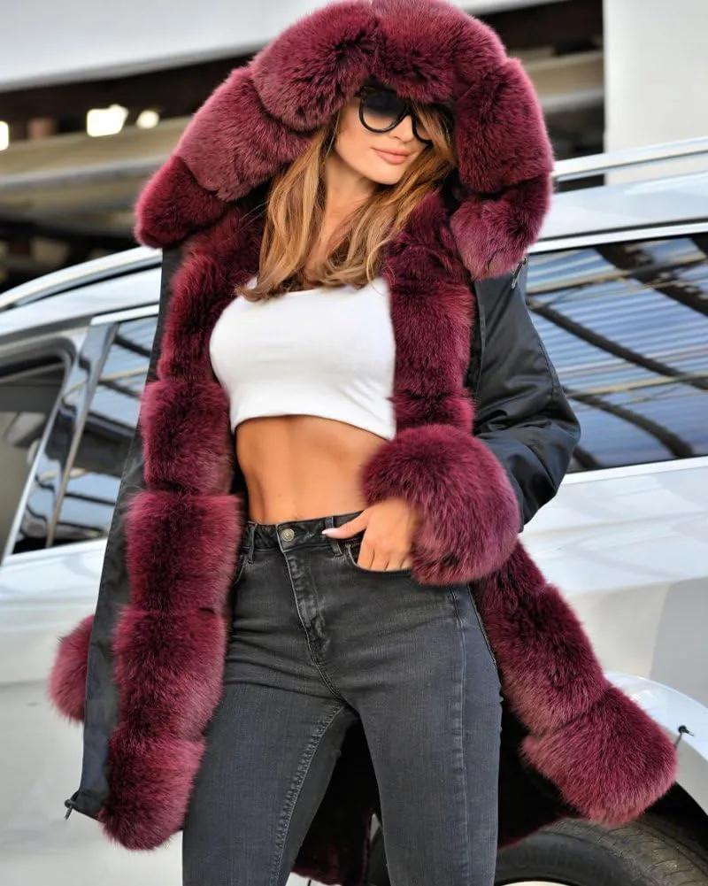 Aoxwomens Winter Coats for Women Puffer Jacket Lady Warm Thicken Long Parka Fall Spring Overcoat