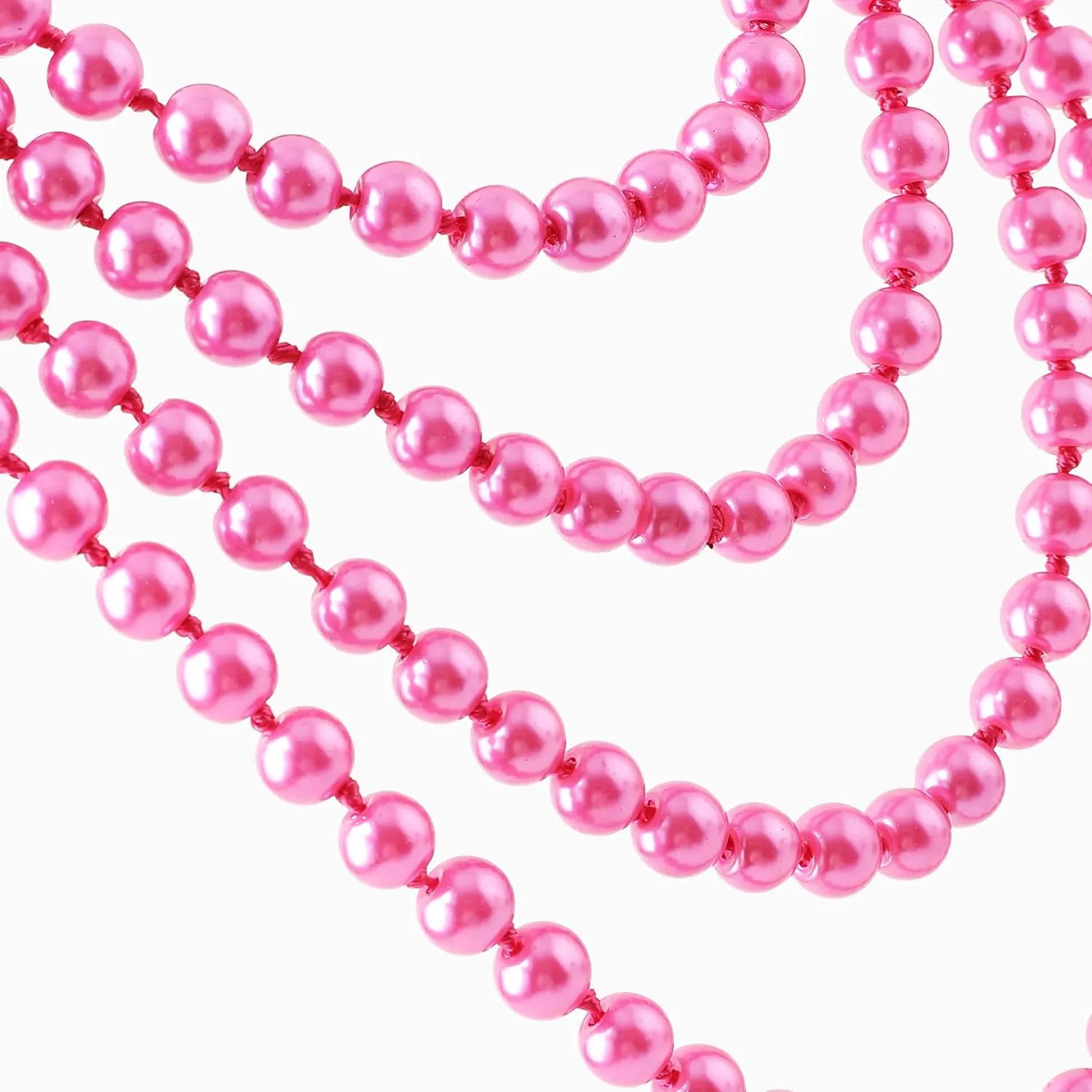 BABEYOND Long Pearl Necklace Faux Pearls Necklace Set Beaded Long Pearls Necklace 1920s Gatsby Costume Jewelry