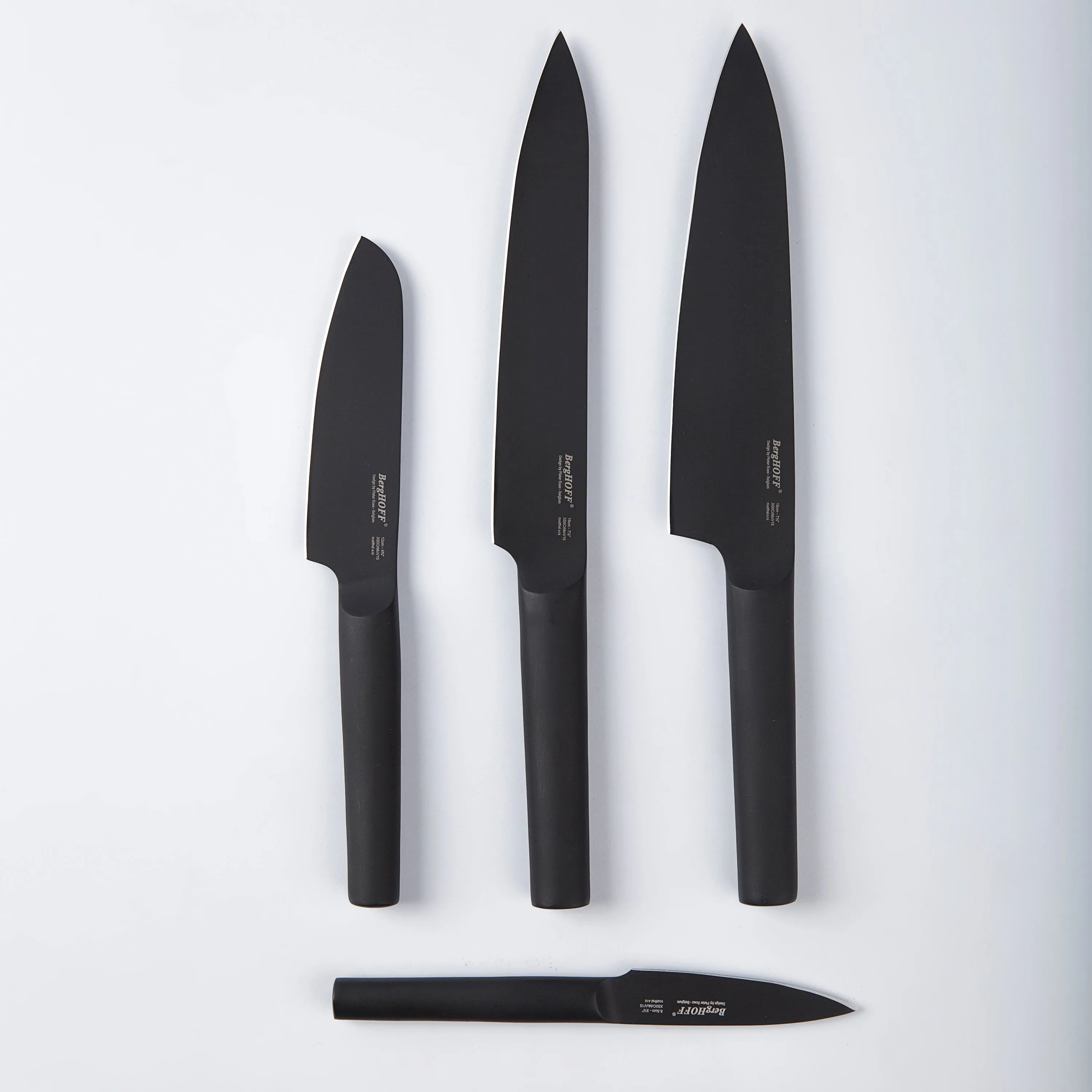 BergHOFF Ron Nonstick Chef's Knife 7.5", Black