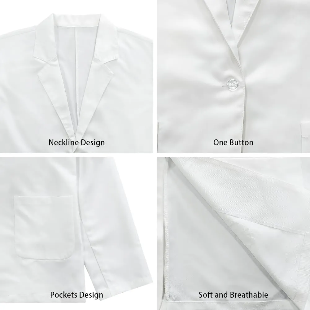 Blazer for Men Regular Slim Fit Suit Jacket Casual Sport Coats with Pockets One Button Formal Dress Size XS-5XL