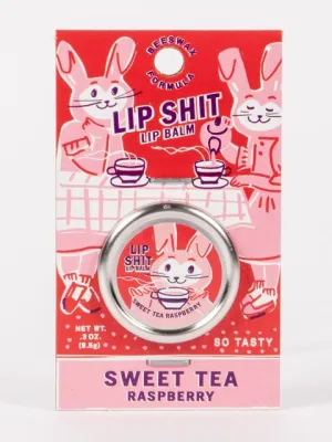 BlueQ Lip Shit Balm "Sweet Tea Raspberry"