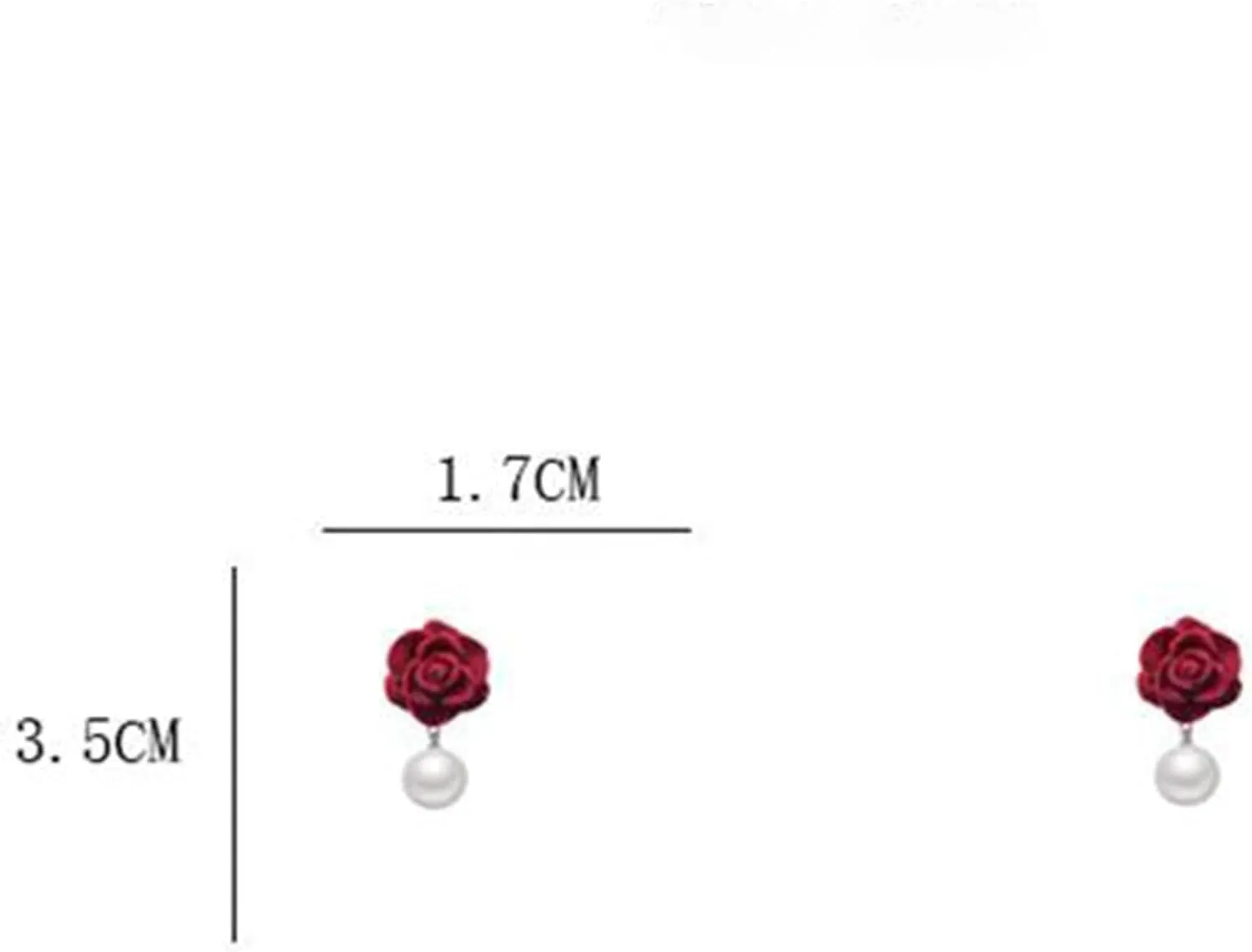 Boho Rose Earrings Rose Flower Dangle Stud Earrings for Women Statement Jewelry Gifts