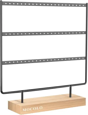 Earring Organizer Stand, Earring Display Stand, Earring Holder for Hanging Earrings
