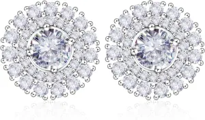 Earrings Holy Stud Earrings for Girls/Women, Sliver Gold Wedding Earrings for Bridesmaids