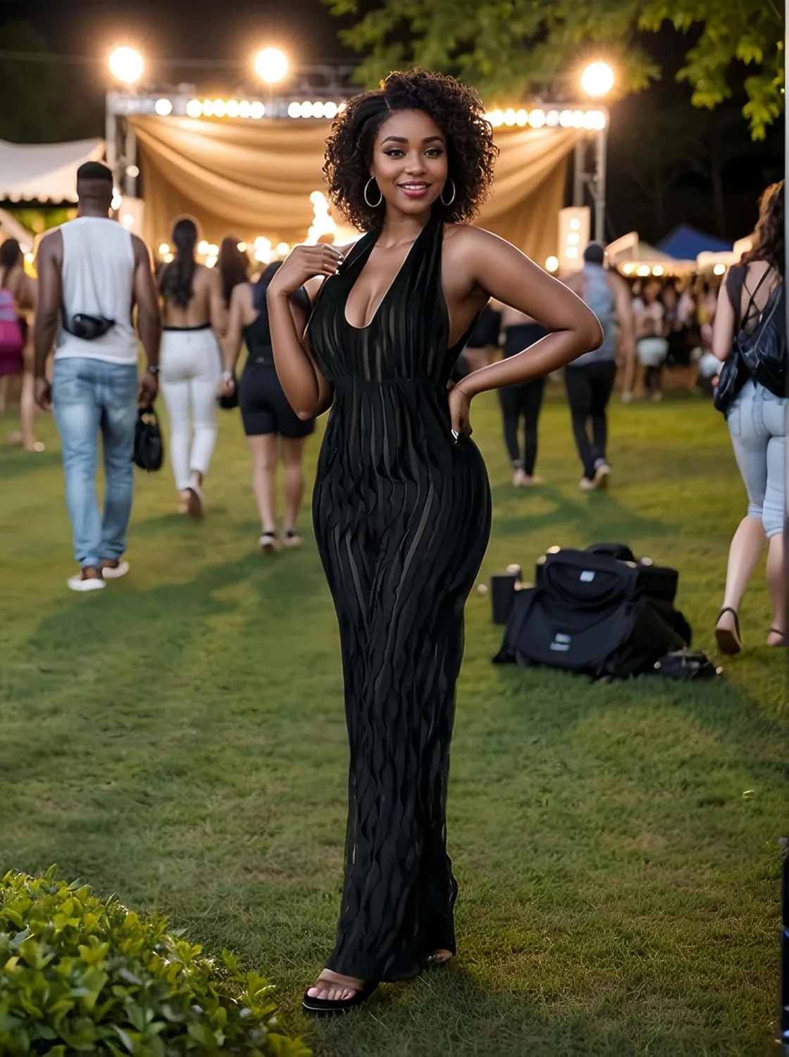 Elegant Jumpsuits Sexy Outfit for Women Summer Night Out,Brunch,Cocktail