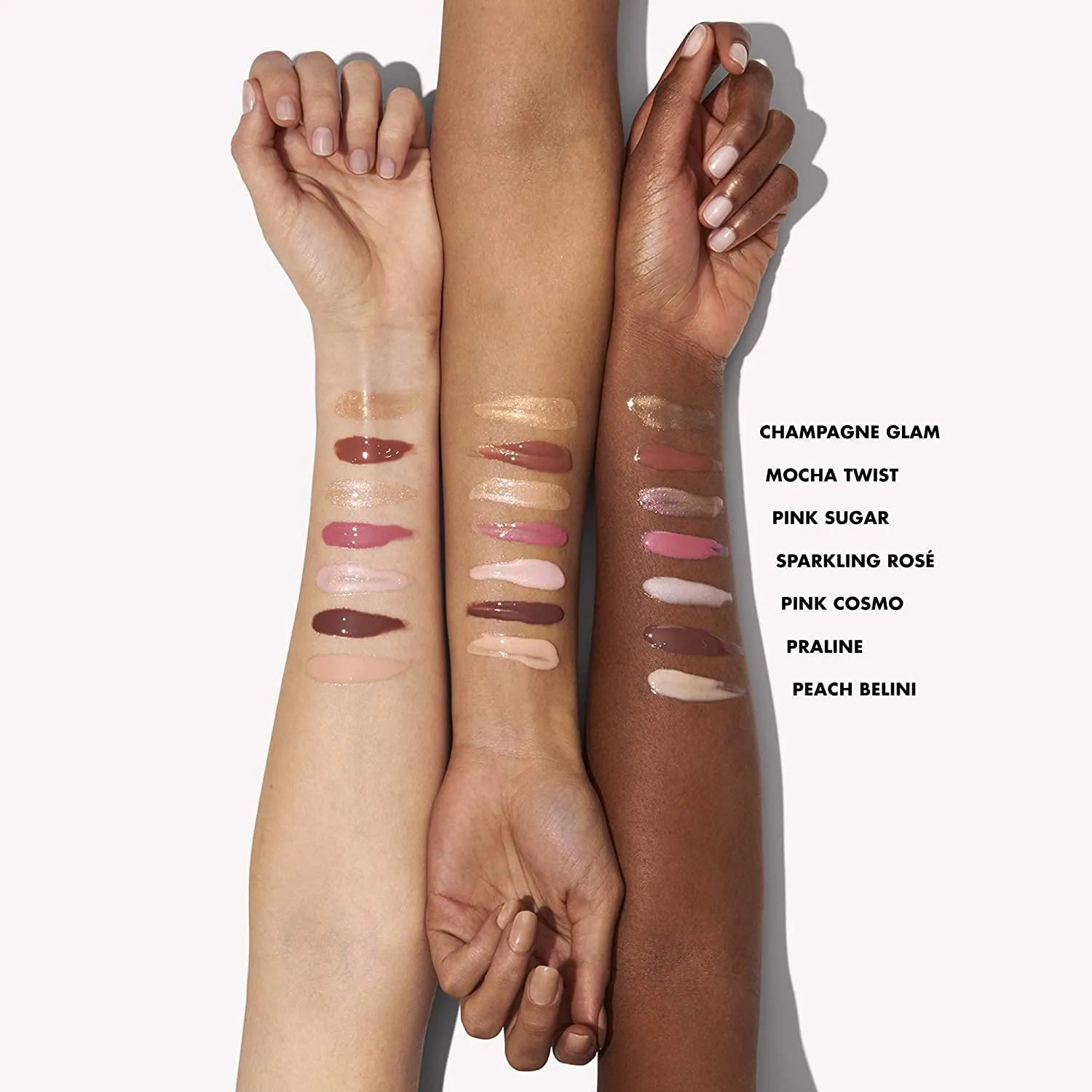 e.l.f. Lip Plumping Gloss, Hydrating, Nourishing, Invigorating, High-Shine, Plumps, Volumizes, Cools, Soothes, Mocha Twist, Shimmer, 0.09 Oz