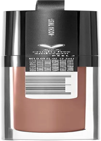 e.l.f. Lip Plumping Gloss, Hydrating, Nourishing, Invigorating, High-Shine, Plumps, Volumizes, Cools, Soothes, Mocha Twist, Shimmer, 0.09 Oz