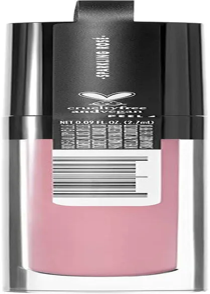 e.l.f. Lip Plumping Gloss, Hydrating, Nourishing, Invigorating, High-Shine, Plumps, Volumizes, Cools, Soothes, Sparkling Rosé, Shimmer, 0.09 Oz