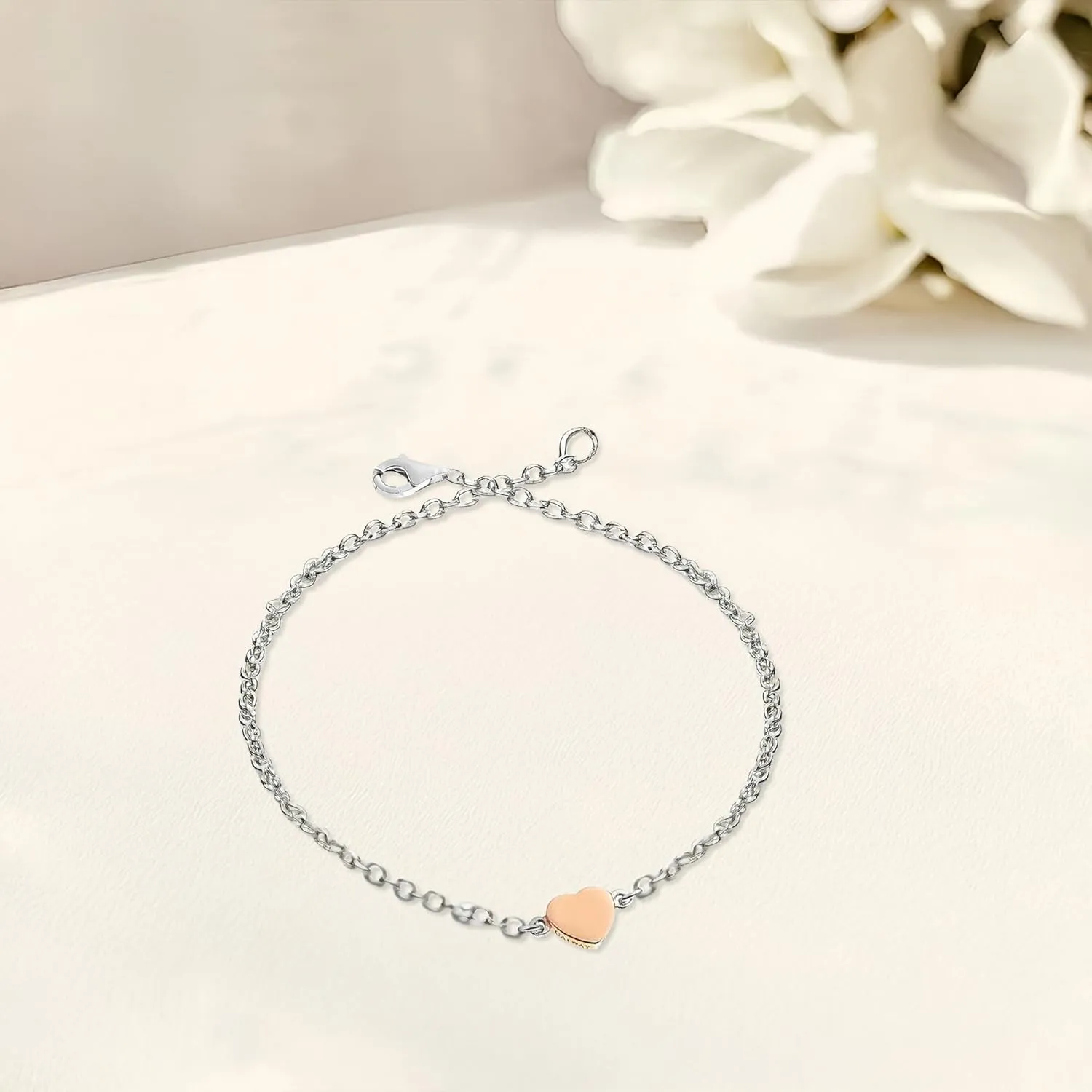 GALWAY Crystal Heart of the Claddagh Bangle Bracelet Sterling Silver Irish Friendship Jewelry with Gift Box