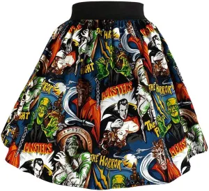 Hemet Women's Perfectly Pleated Monsters Skirt