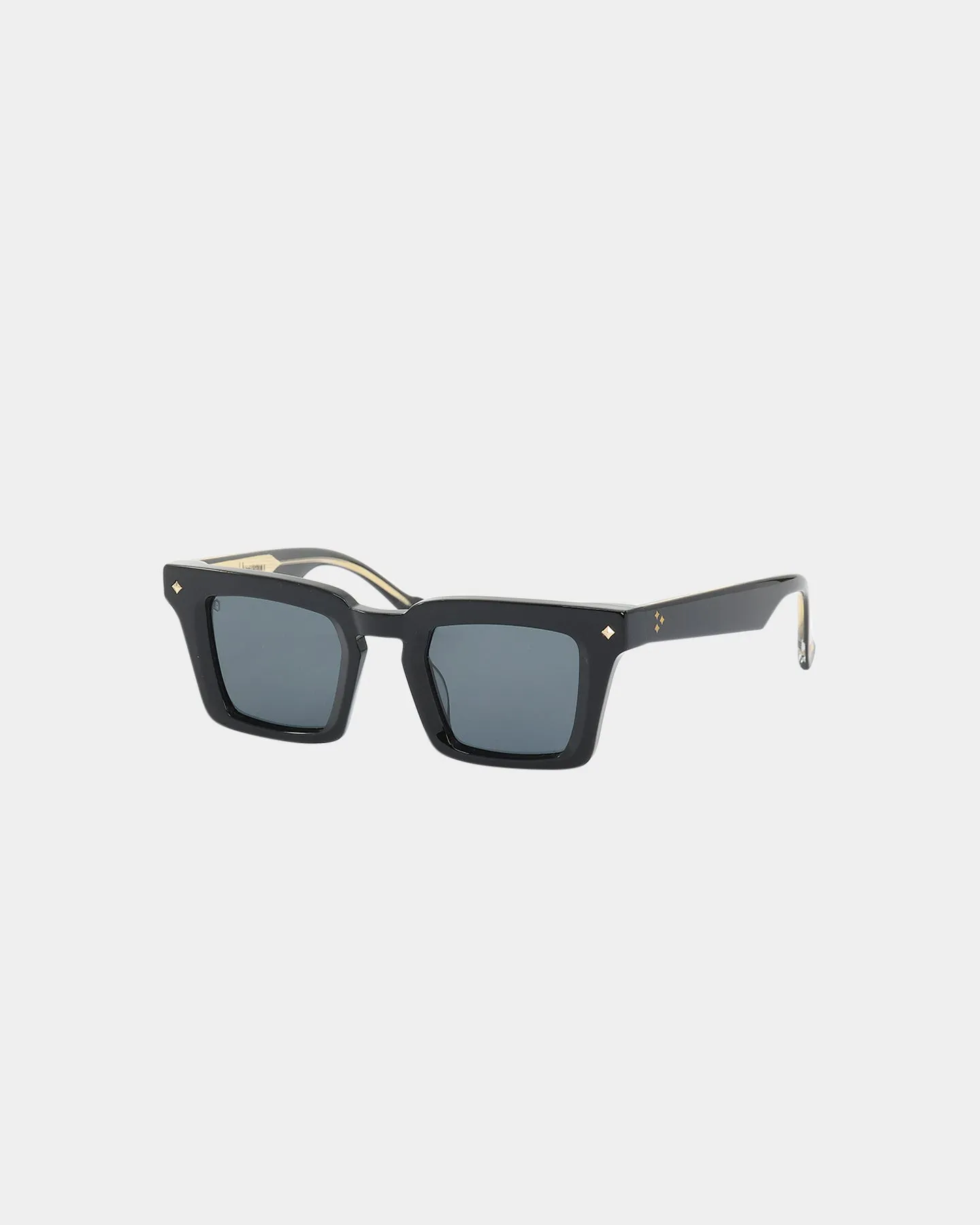 James Oro Black Ace Sunglasses Black