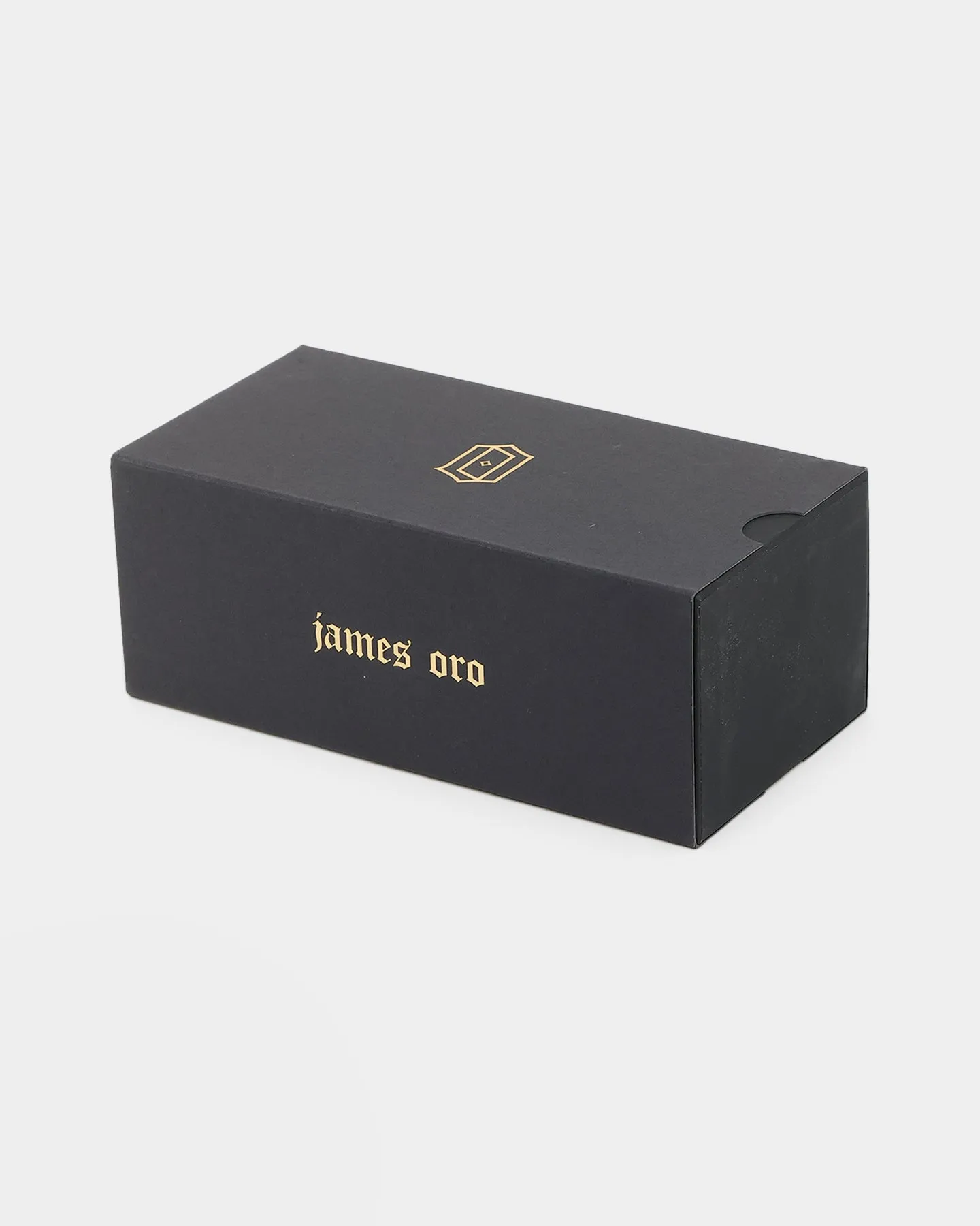 James Oro Black Ace Sunglasses Black