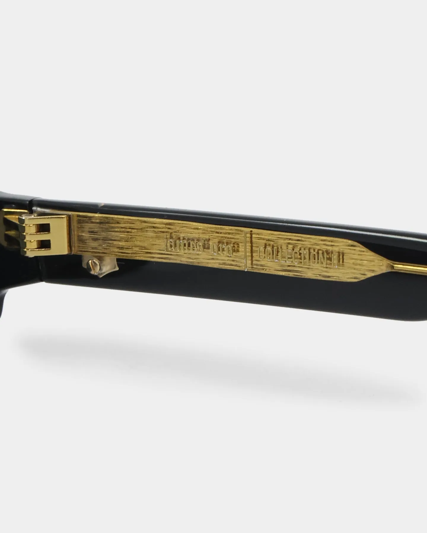 James Oro Black Ryder Sunglasses Black