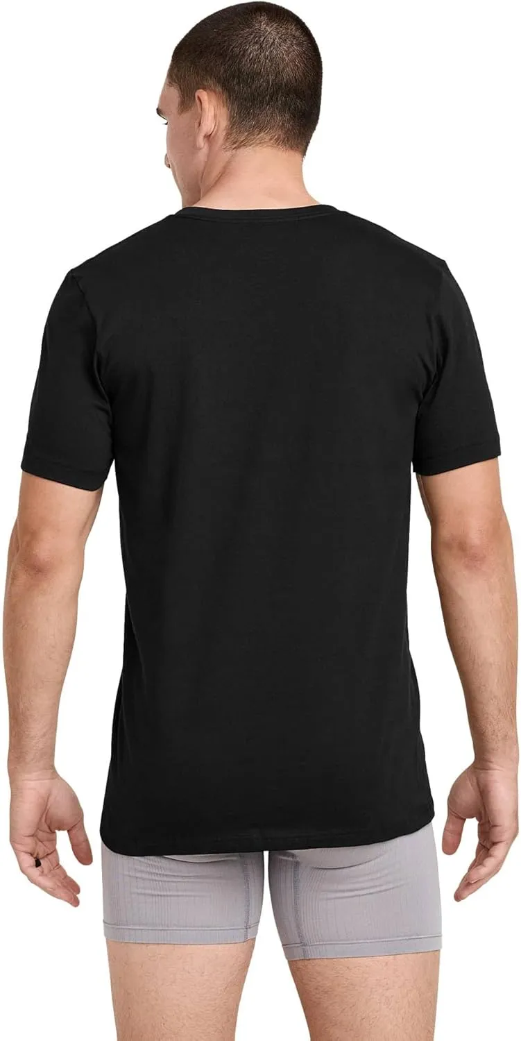 Jockey Men's Undershirt Tall Man Classic V-Neck Undershirt - 2 Pack