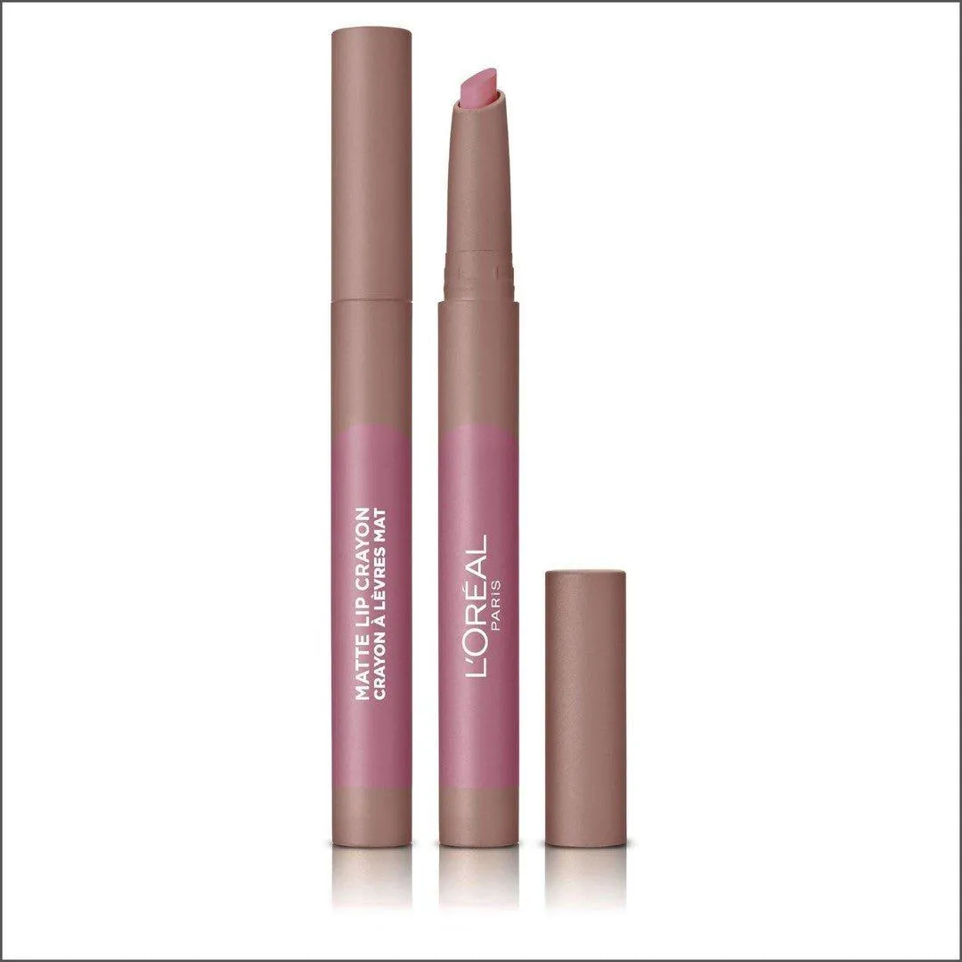 L'Oral Paris Infaillible Matte Lip Crayon 102 Caramel Blondie