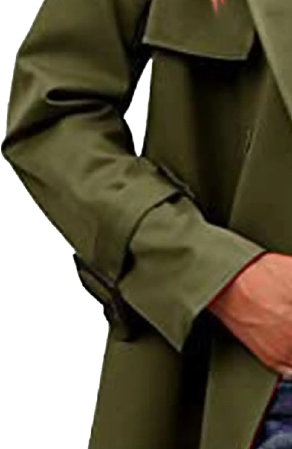 Maiyifu-GJ Trench Coat for Women Fall Winter Jackets Slim Fit Long Sleeve Windbreaker Lapel Double Breasted Trench Coat