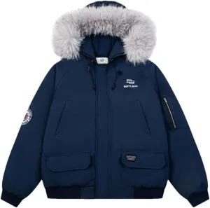 Men's Retro Feeling Loose Style Overcomes Winter Feeling Thickened Coat Cotton Padded Clothes