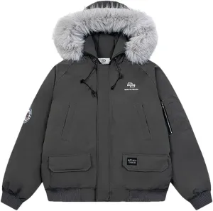 Men's Retro Feeling Loose Style Overcomes Winter Feeling Thickened Coat Cotton Padded Clothes