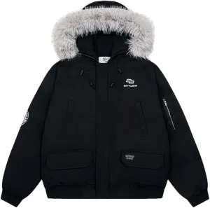 Men's Retro Feeling Loose Style Overcomes Winter Feeling Thickened Coat Cotton Padded Clothes