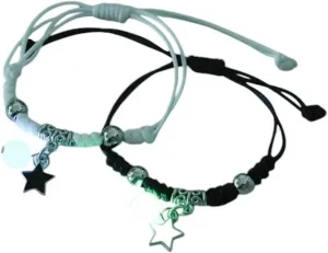 New 2025 Butterfly Couple Bracelet For Lover Star Heart Pendant Adjustable Glow In The Dark Fashion Friendship Love Jewelry Gift Trendy Accessories Creative