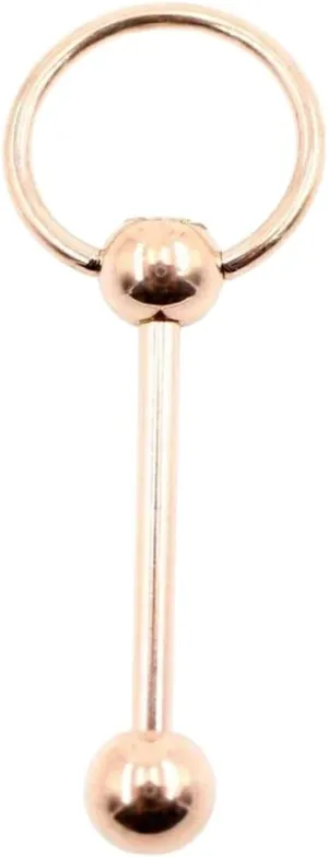 New 2026 1 Piece Stainless Steel Tongue Rings For Women Round Shape Tongue Barbells Ear Bone Nail Piercing Body Jewelry Fashion Accessories Creative Gift