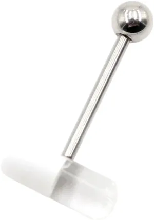 New 2026 1Pc 14G Stainless Steel Tongue Piercing Ring Mix Tongue Barbell Lot Ear Piercing Ring Fashion Pircing Lengua Lote Jewelry Fashion Accessories Creative Gift