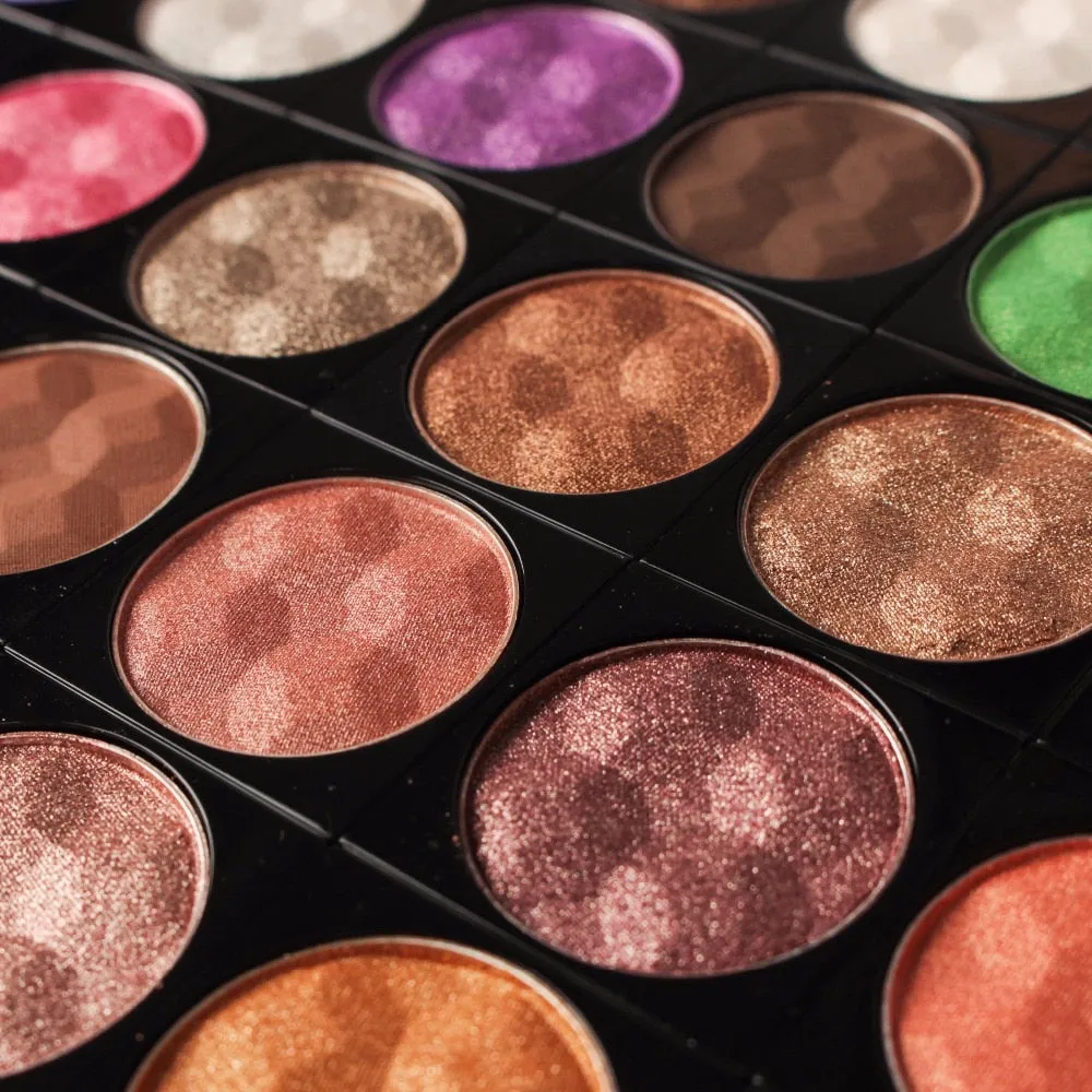 Nude matte glitter powder eye shadow