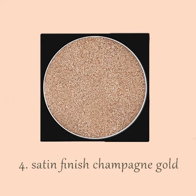 Nude matte glitter powder eye shadow