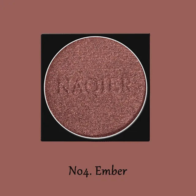 Nude matte glitter powder eye shadow
