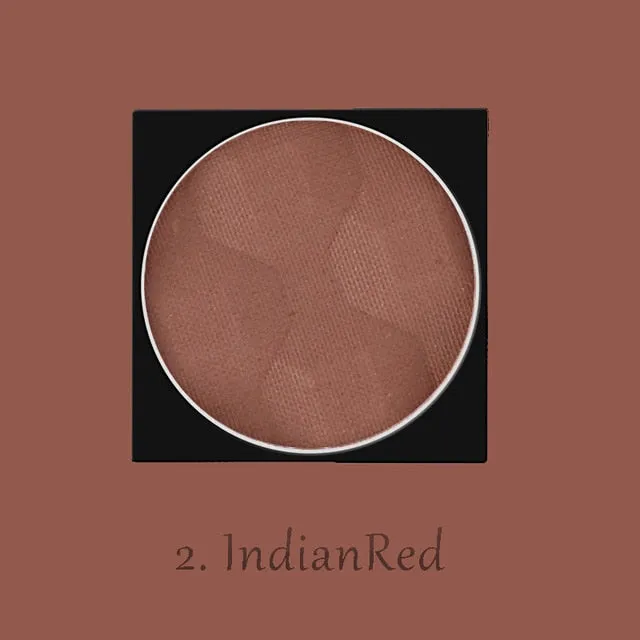 Nude matte glitter powder eye shadow