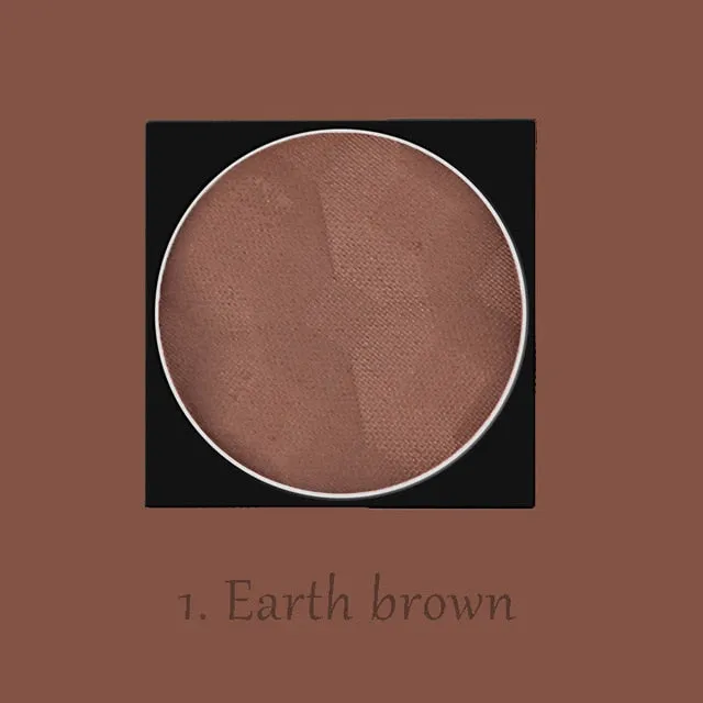 Nude matte glitter powder eye shadow