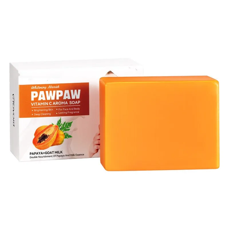 Papaya Vitamin C Whitening & Nourishing Handmade Soap - 100g