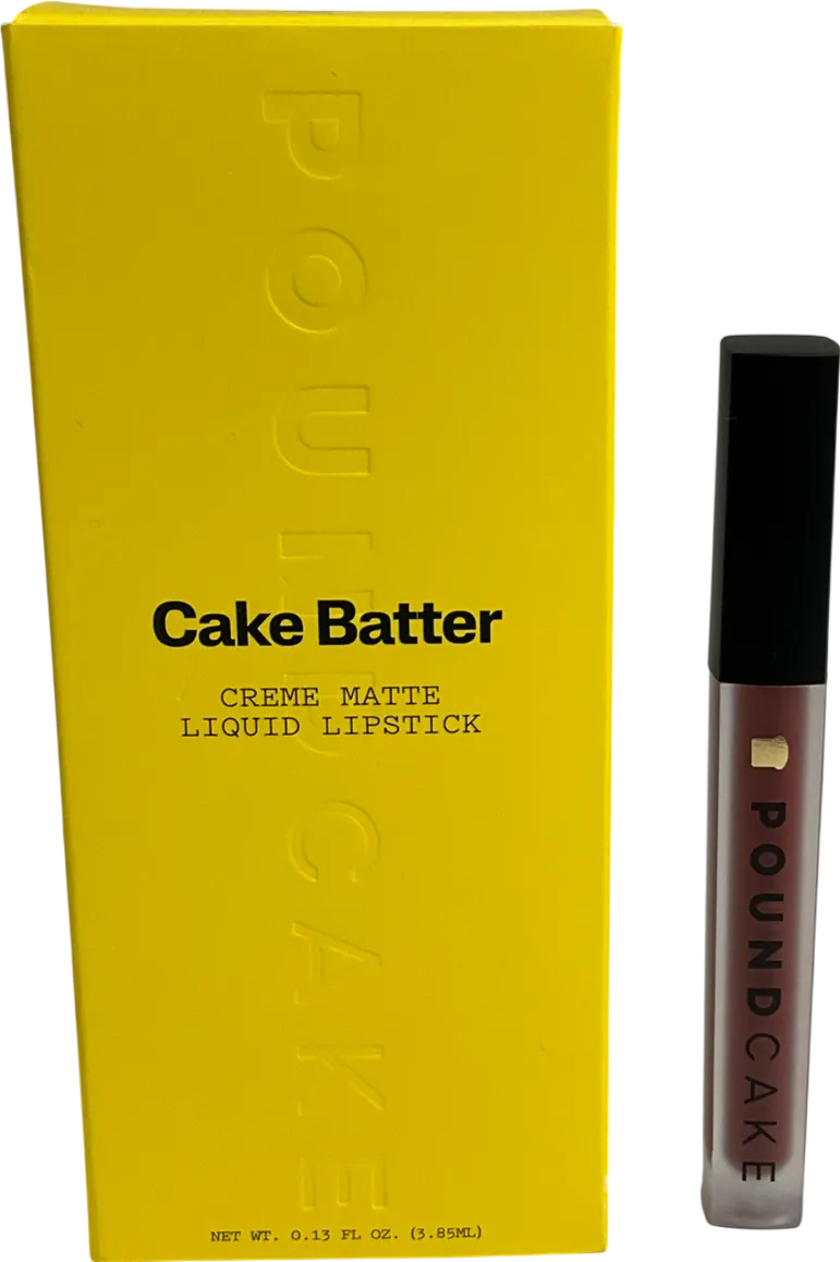 pound cake Cake Batter Crme Matte Liquid Lipstick Rum 3.8ml
