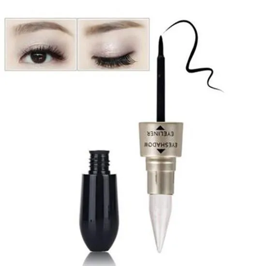 Professional 2 In 1 Eye Makeup Kit Waterproof Long Lasting Shimmer Shine Eye Shadow Sticker