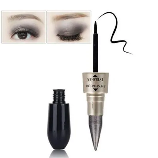 Professional 2 In 1 Eye Makeup Kit Waterproof Long Lasting Shimmer Shine Eye Shadow Sticker