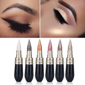 Professional 2 In 1 Eye Makeup Kit Waterproof Long Lasting Shimmer Shine Eye Shadow Sticker