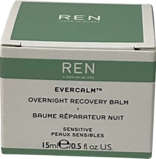REN Evercalm Overnight Recovery Balm 15ml