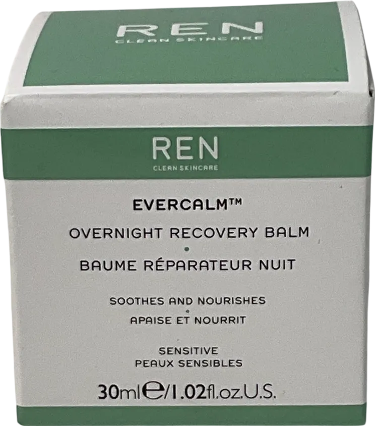 REN Evercalm Overnight Recovery Balm 30ml