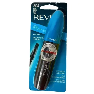 Revlon 804 Plum Brown Mega Multiplier Mascara Oversized Lash Look 0.28OZ (65 Pcs Lot)