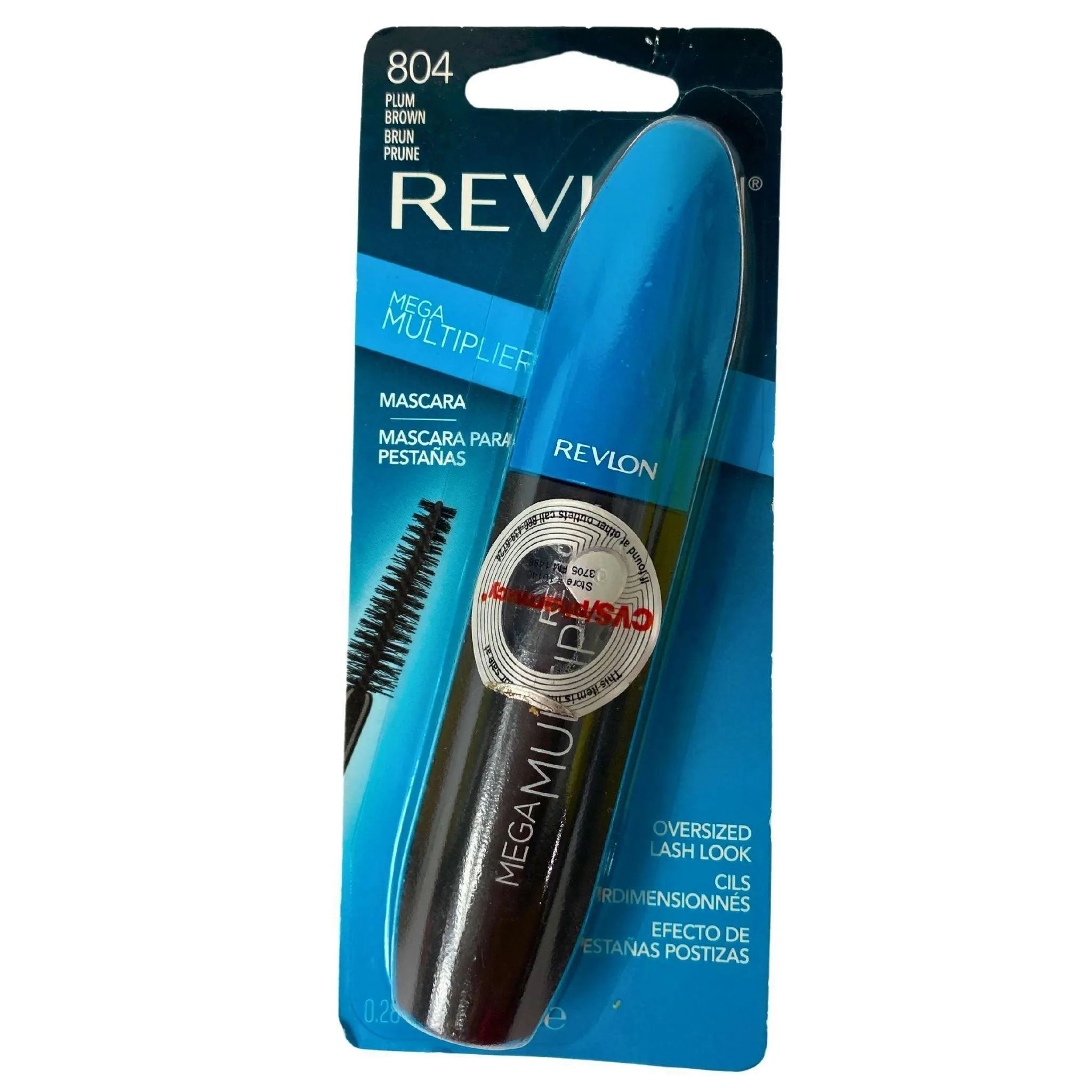 Revlon 804 Plum Brown Mega Multiplier Mascara Oversized Lash Look 0.28OZ (65 Pcs Lot)