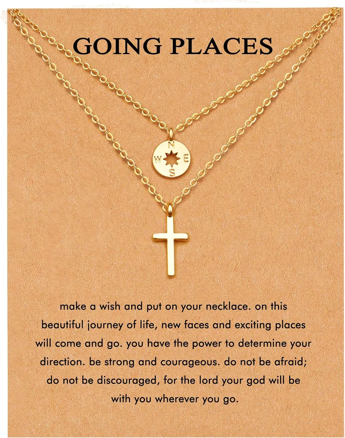 RZKING Layered Necklace for Women, Dainty 14K Gold Evil Eye, Sun Moon Stars, Starfish, Choker Pendant Necklace for Best Friend, Birthday, Thank's Giving, Christmas, Inspirational Gifts for Women