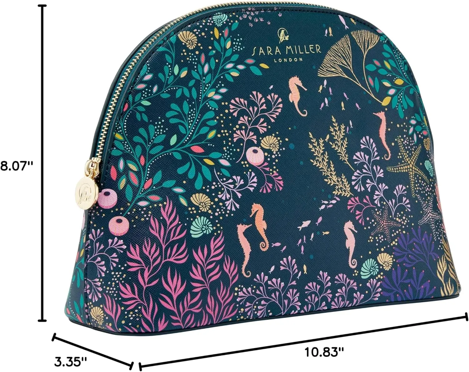 Sara Miller Beauty Underwater Spa, Teal, 27.5 (l) x 8.5(w) x 20.5 (h) cm
