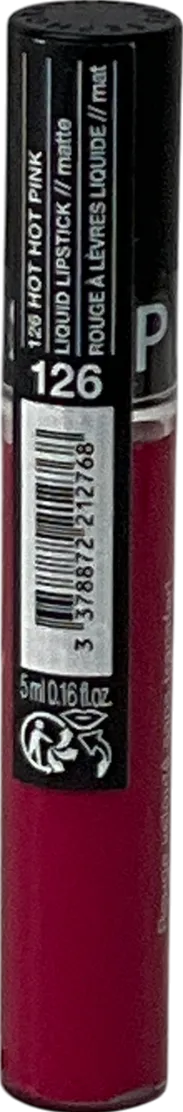 sephora Cream Lip Stain Matte Liquid Lipstick 126 5ml